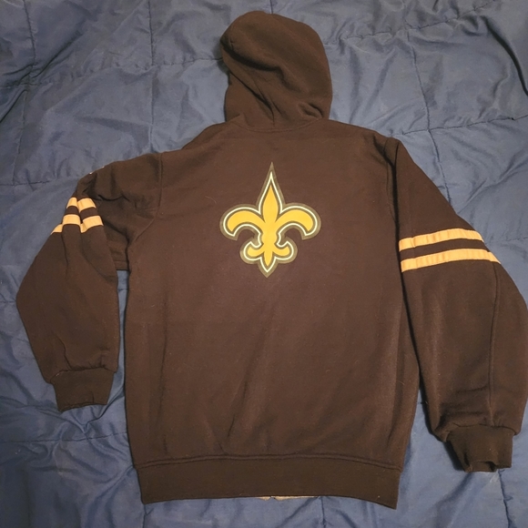 NFL New Orleans Saints Reversible Jacket Men's Size Small - Picture 13 of 16